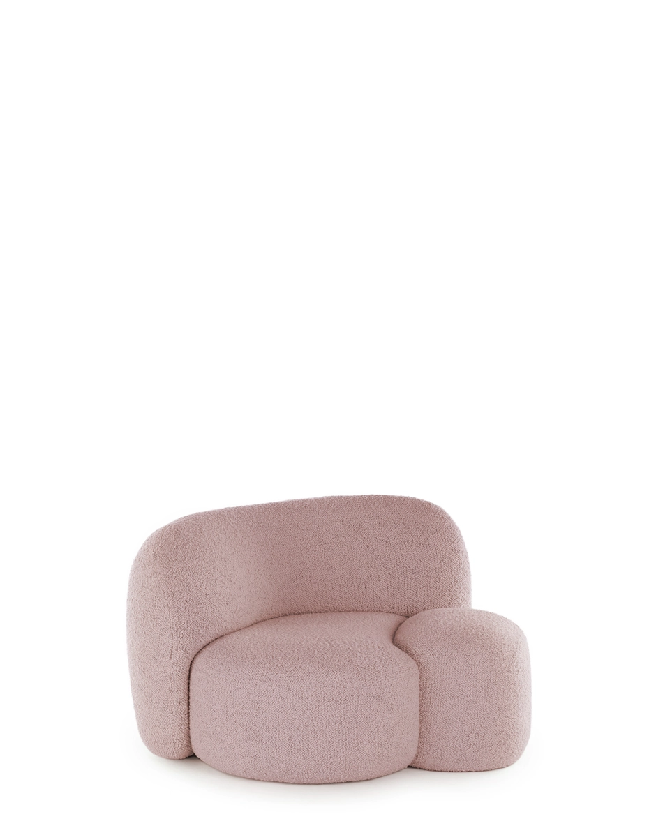 Aaland armchair tissue bouclé new stretch