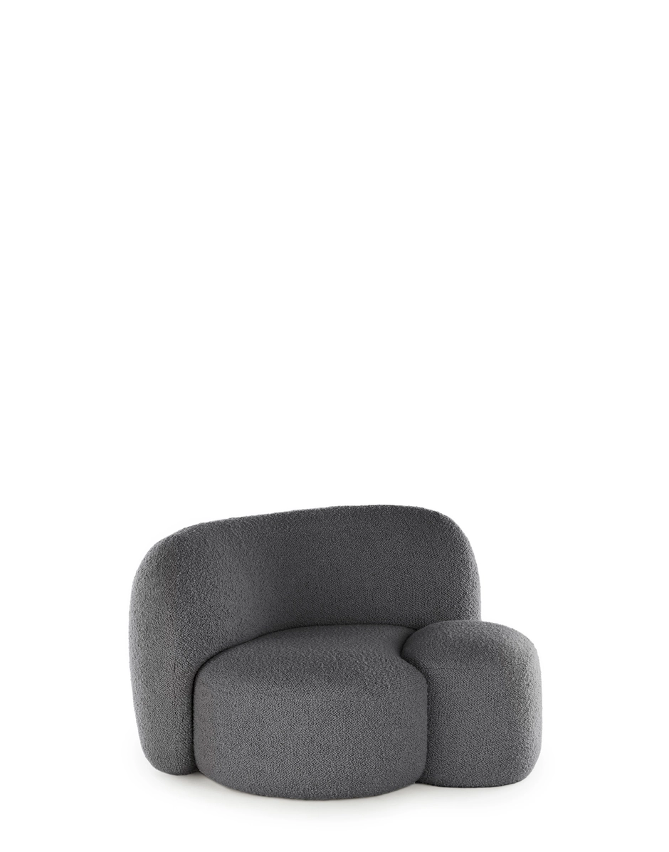 Aaland armchair tissue bouclé new stretch