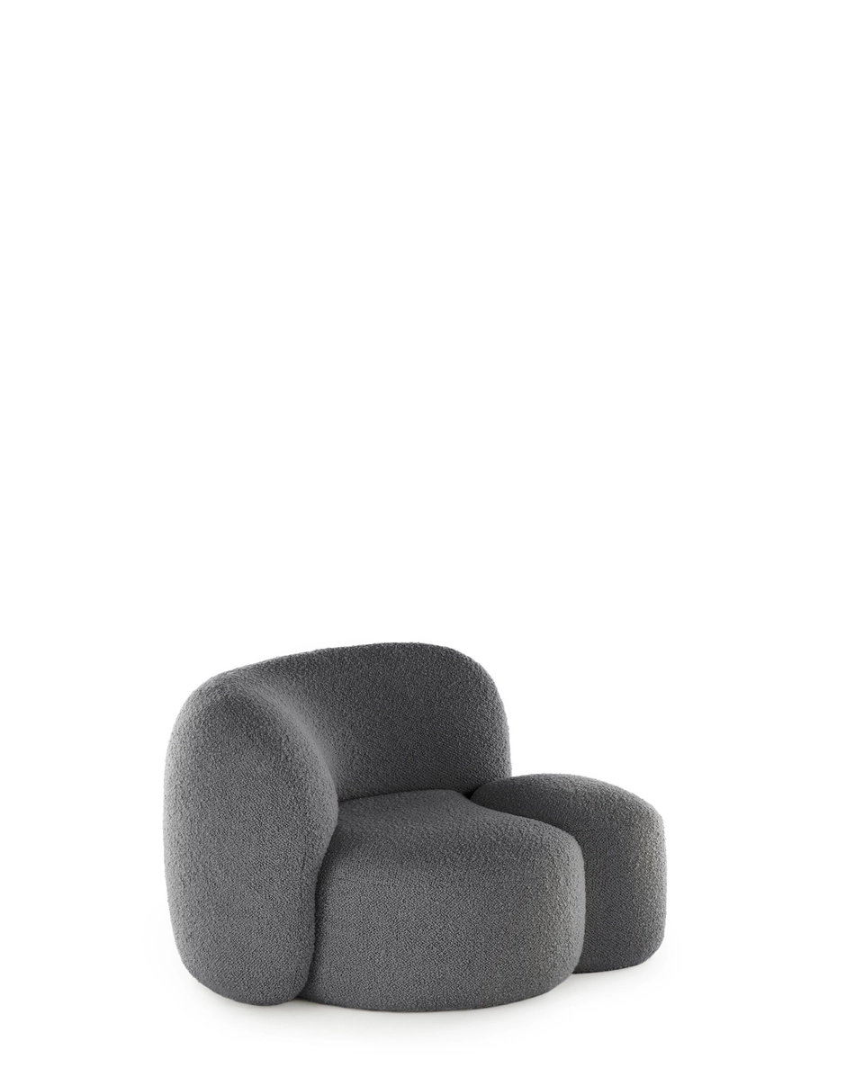 Aaland armchair tissue bouclé new stretch - Image 3