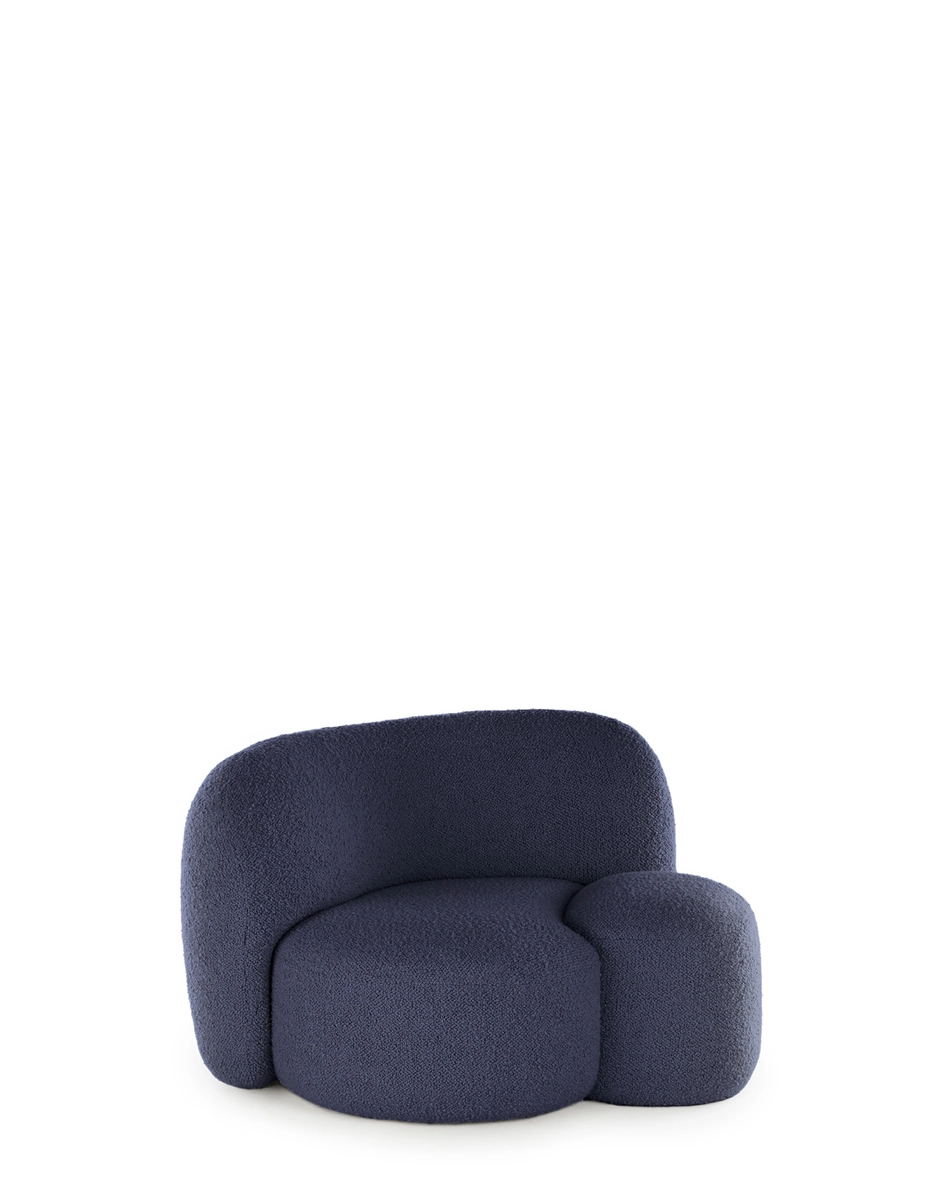 Aaland armchair tissue bouclé new stretch