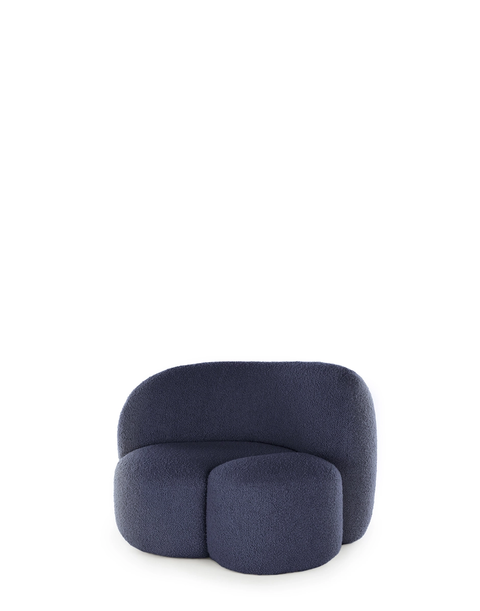 Aaland armchair tissue bouclé new stretch - Image 2