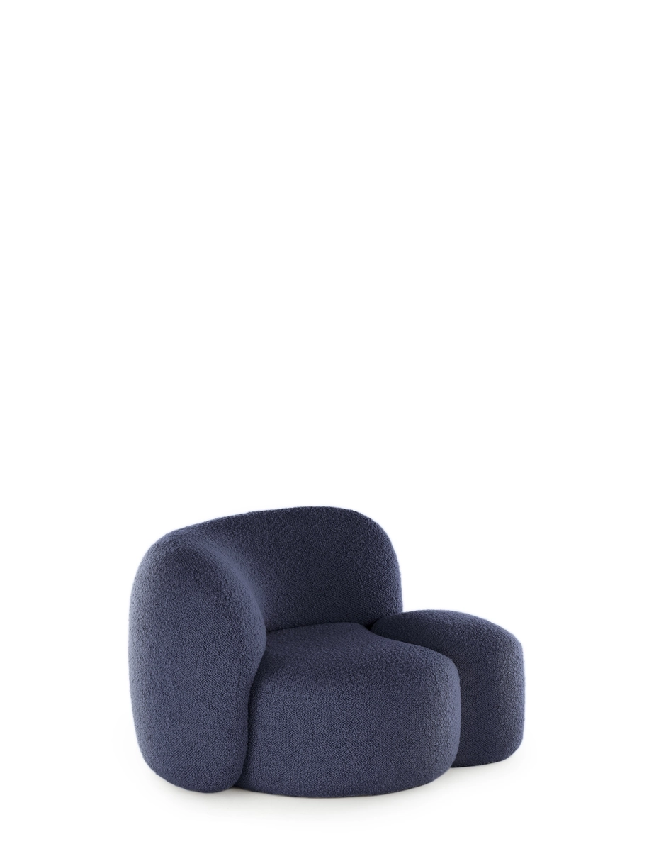 Aaland armchair tissue bouclé new stretch - Image 3