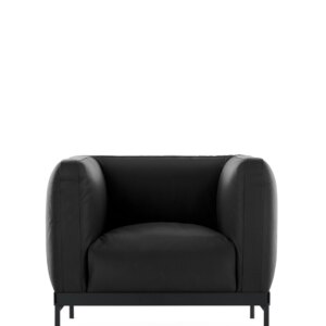 Asia leather armchair