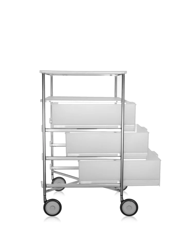 Mobil 3 gavetas / 1 shelf com rodas - Imagem 2