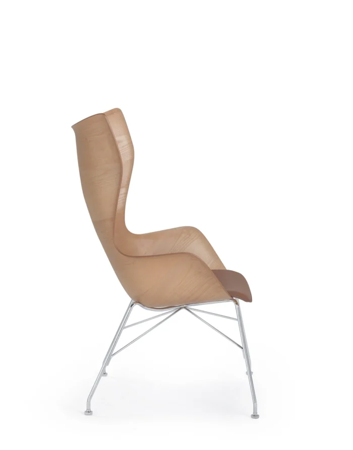 K/wood ripado ash/leather seat - Imagem 3