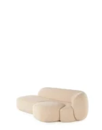 Aaland sofá tecido bouclé novo stretch - Imagem 2