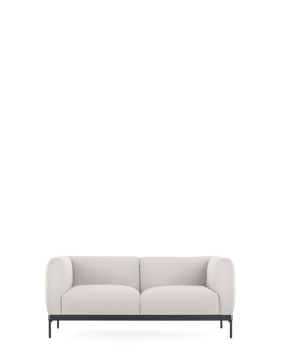 KAR07276C1.webp Asia sofá 2 Lugares (algodão liso) - Imagem 1