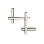 Lepid double shelf