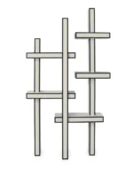 Lepid bookshelf