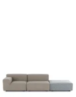 Plastics externo liberty 2 Lugares + 1 pufe obi xadrez