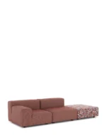 Plastics externo liberty 2 Lugares + 1 pufe artemis - Imagem 3