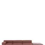 Plastics externo liberty 3 Lugares + 1 pufe artemis