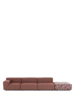 Plastics externo liberty 3 Lugares + 1 pufe artemis