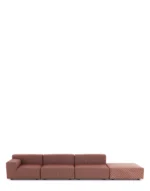 Plastics externo liberty 3 Lugares + 1 pufe obi xadrez